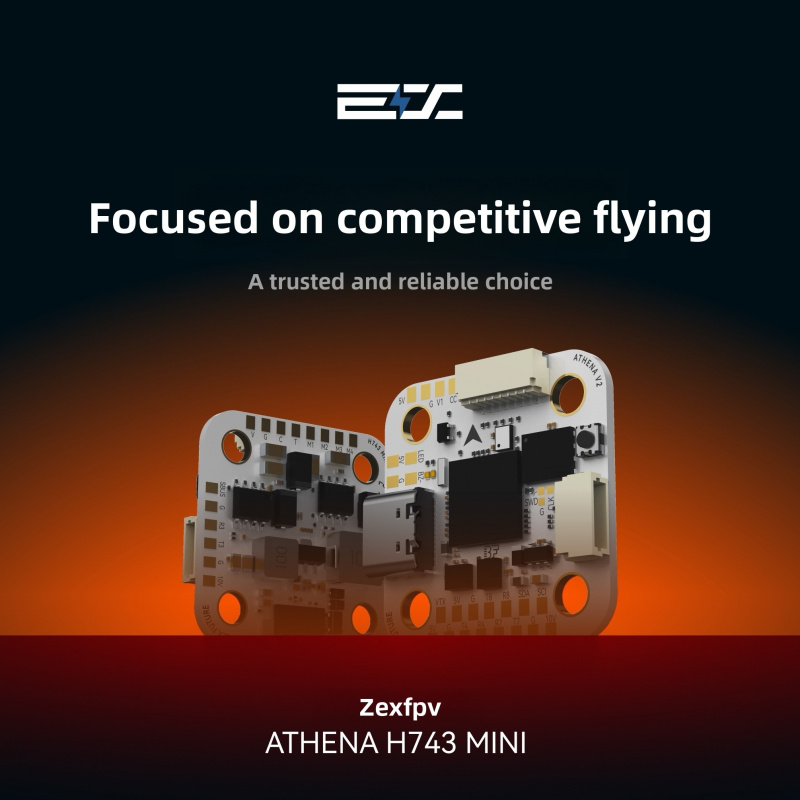 Betaflight Fc - Controlador de Vuelo ZEX ATHENA H743