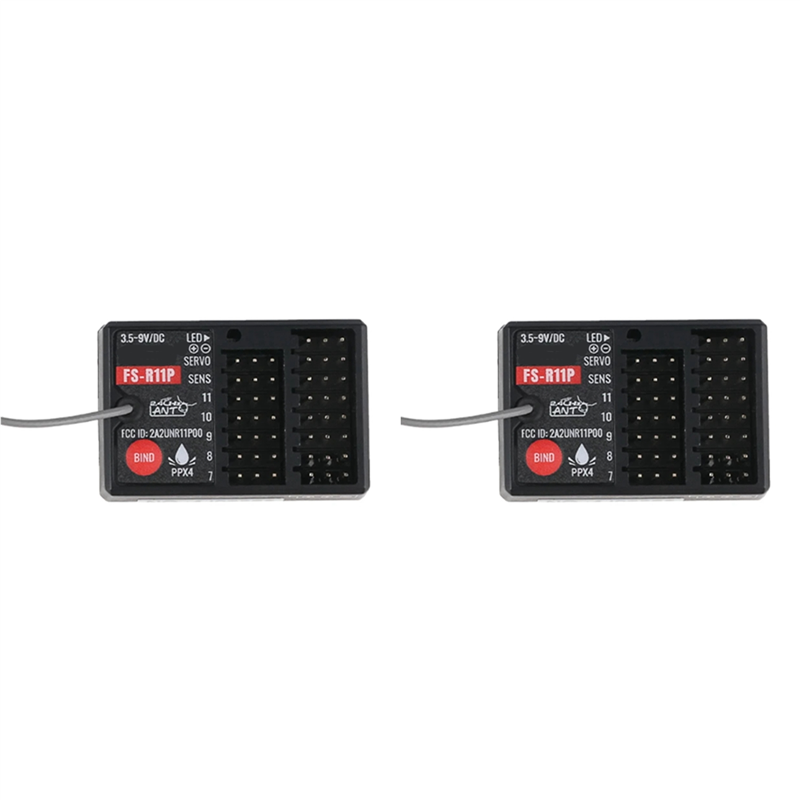 Flysky Transmitter - Receptor 2X FS-R11P para mando a