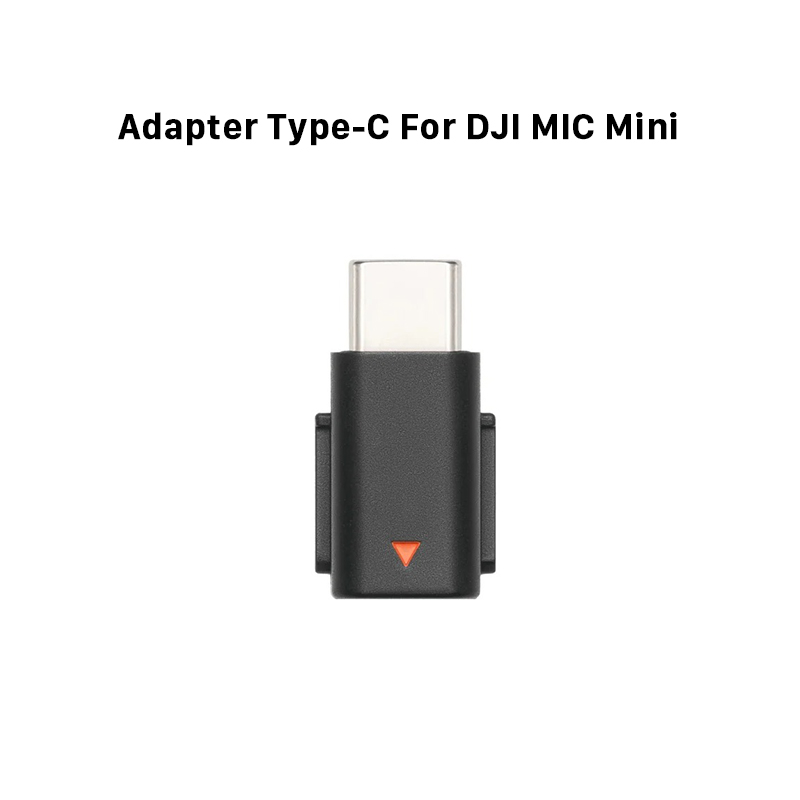Dji Mini Drone - Nuevo Adaptador Tipo-C para Micrófono Inalámbrico