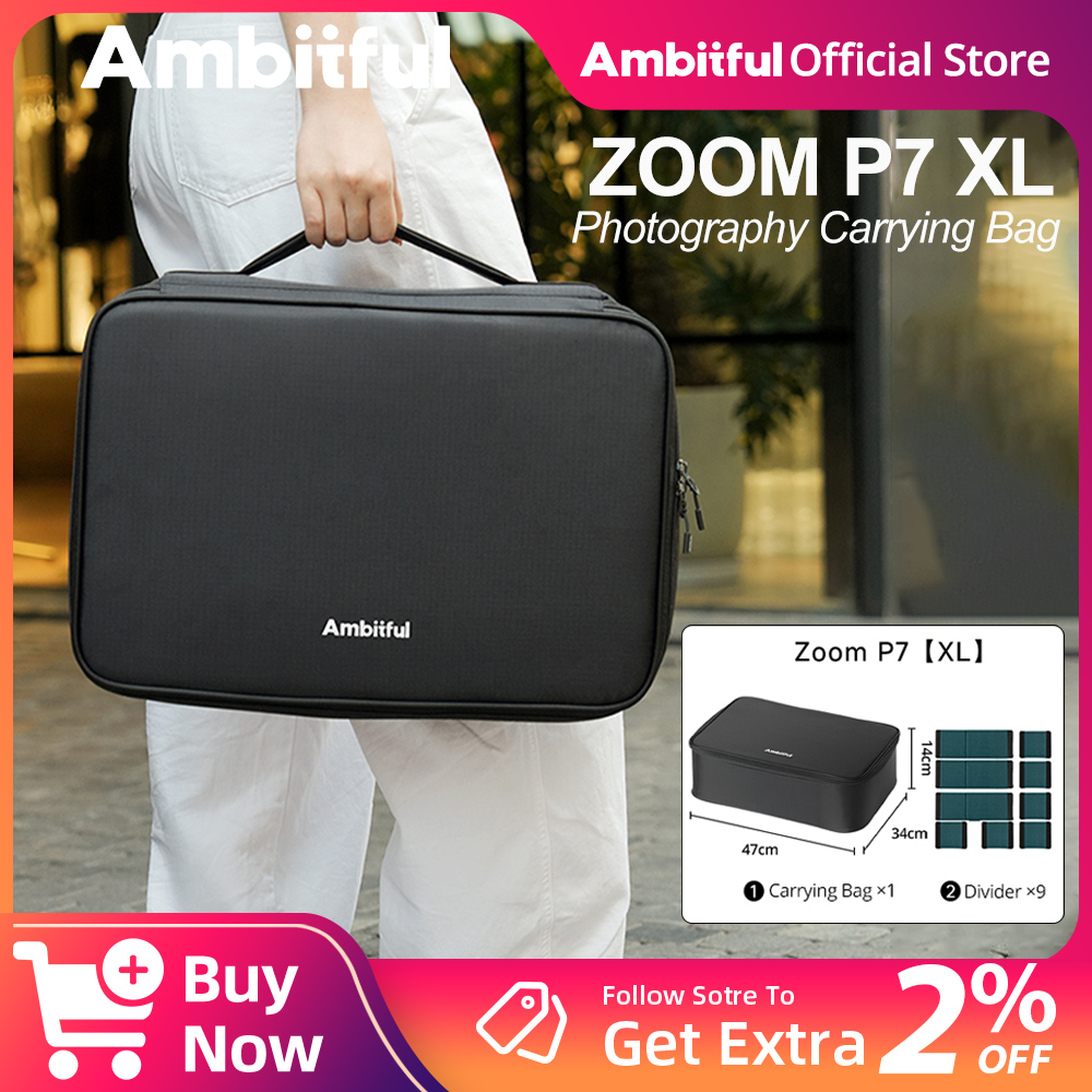 Drone With Camera - Ambitful ZOOM P7II XL bolsa de