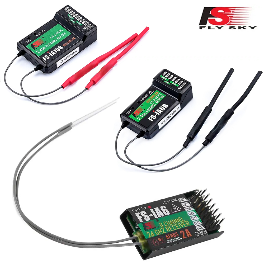 Flysky Transmitter - Receptor RC Flysky FS-IA10B FS-IA6B FS-IA6
