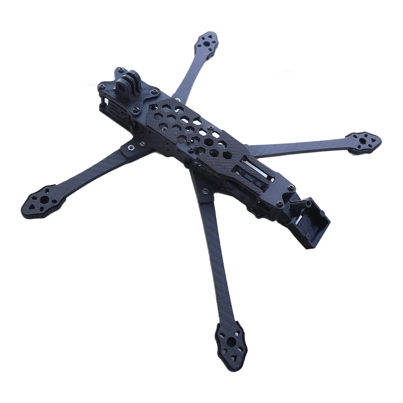 Carbon Fiber Drone Frame - HSKRC AK DC 7 pulgadas fibra