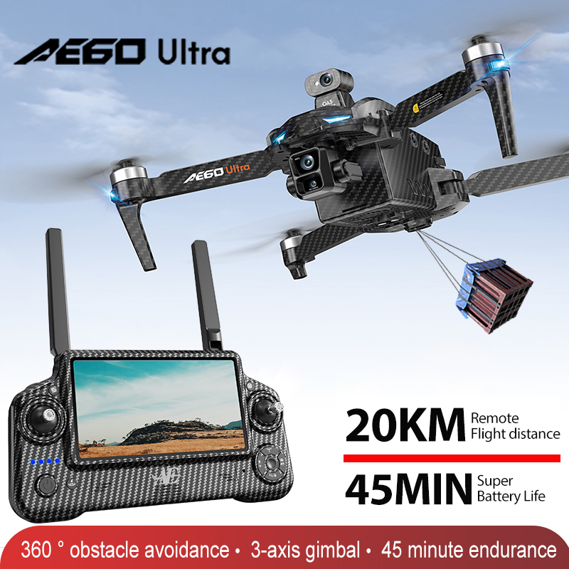 Brushed Drone Motor - AE60 GPS Drone profesional 8K cámara