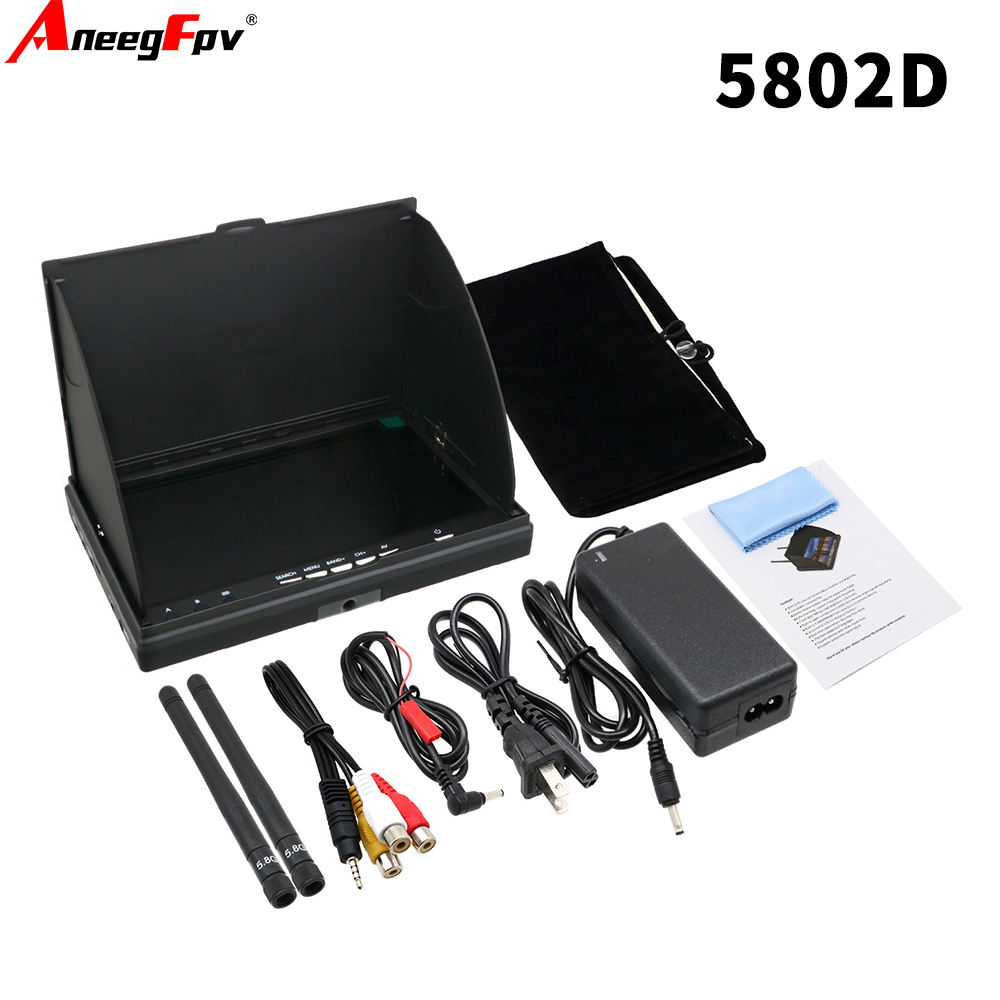 Goggles Fpv - LCD5802D LCD5802S 7 pulgadas 5,8G 40CH