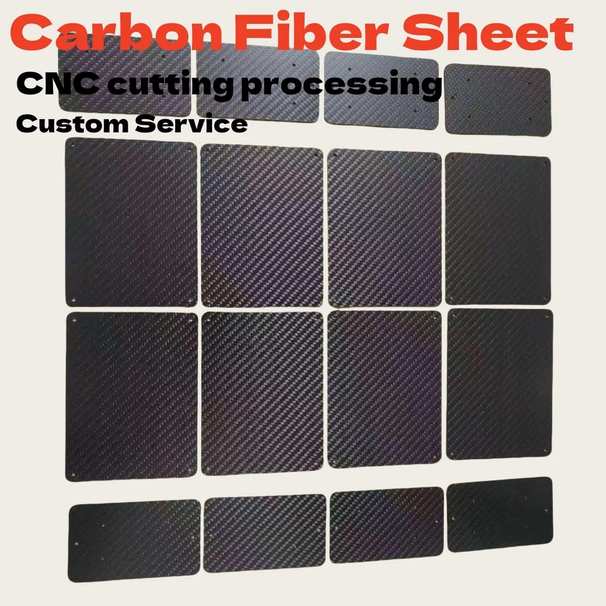 Carbon Fiber Drone Frame - Lámina de Fibra de Carbono T800