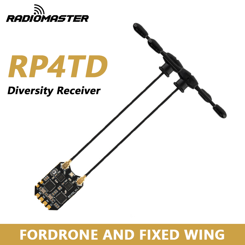 Analog Fpv Camera - Receptor RadioMaster RP4TD ExpressLRS 2.4GHz con