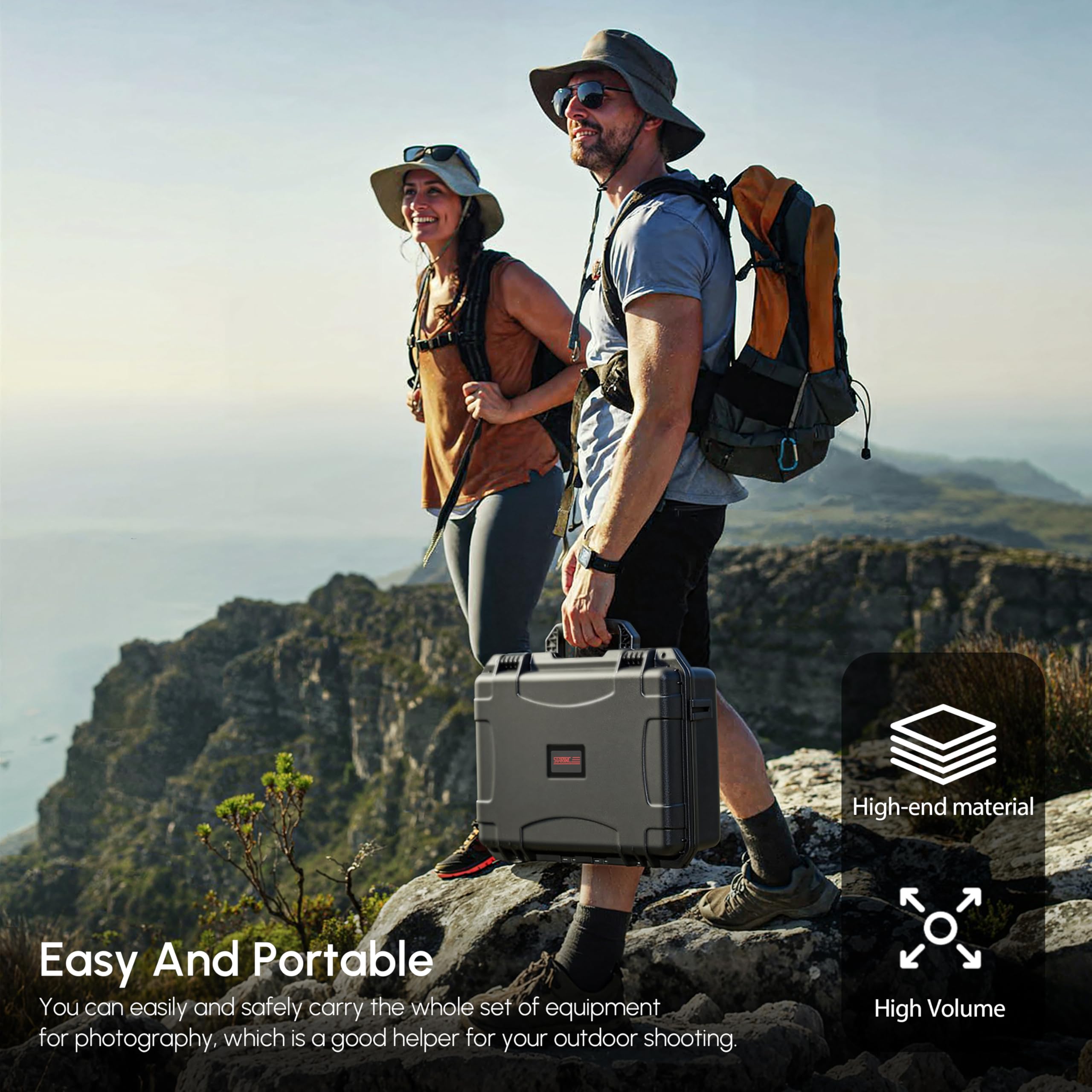 Estuche Rígido Impermeable par - Drone Goggles Dji reseña y precio