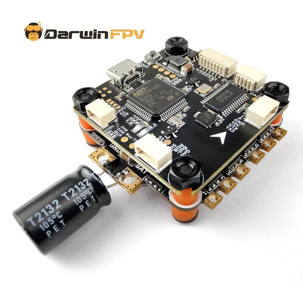 Controlador de Vuelo DarwinFPV - Betaflight Fc reseña y precio