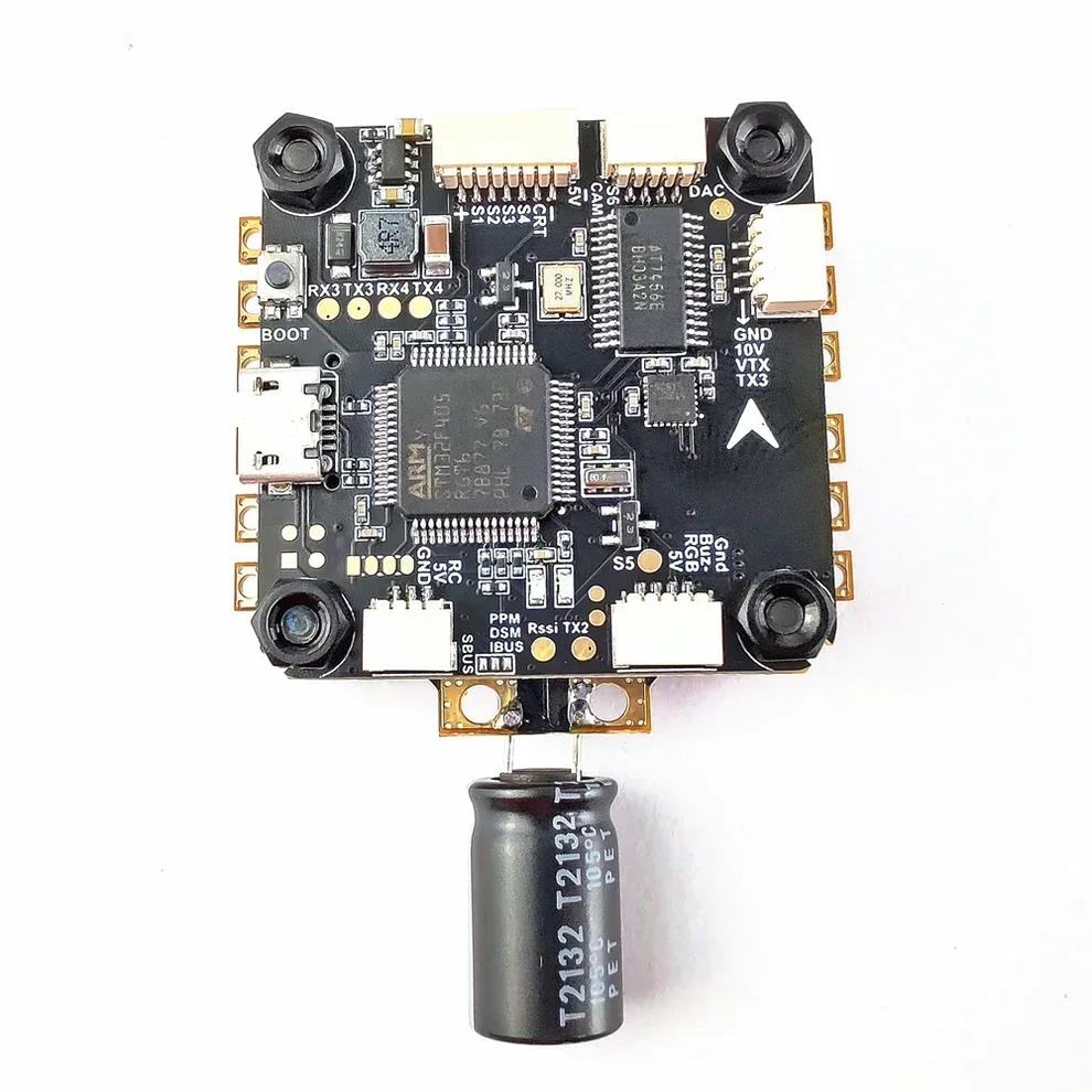 Controlador de Vuelo DarwinFPV - Betaflight Fc reseña y precio