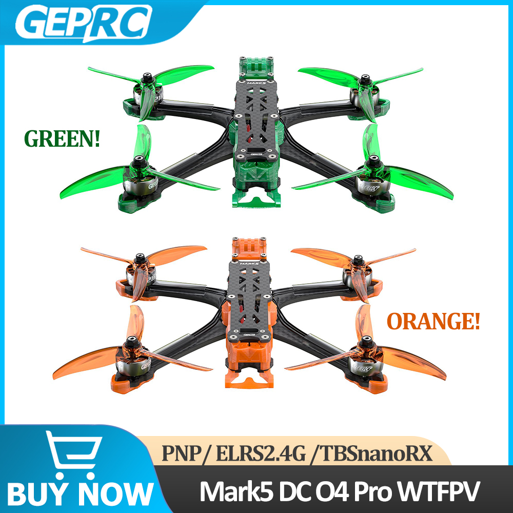 GEPRC MARK5 O4 Pro DC WTFPV, d - F722 Flight Controller reseña y precio