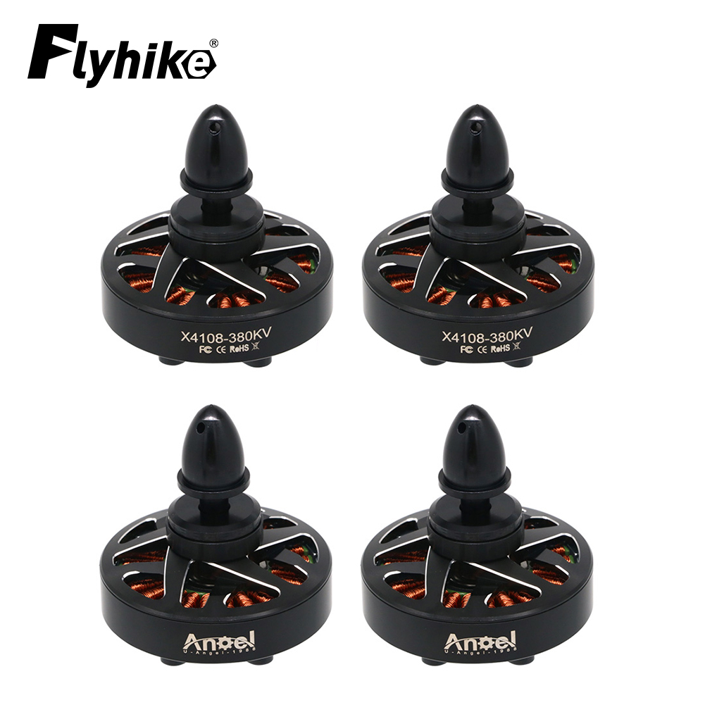 4 Uds UAngel 4108 X4108 380KV  - Brushed Drone Motor reseña y precio
