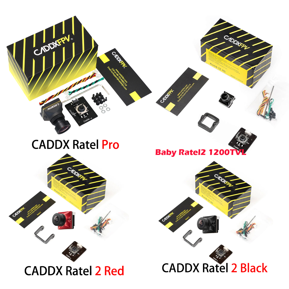 CADDXFPV Ratel Pro Cámara anal - Analog Fpv Camera reseña y precio