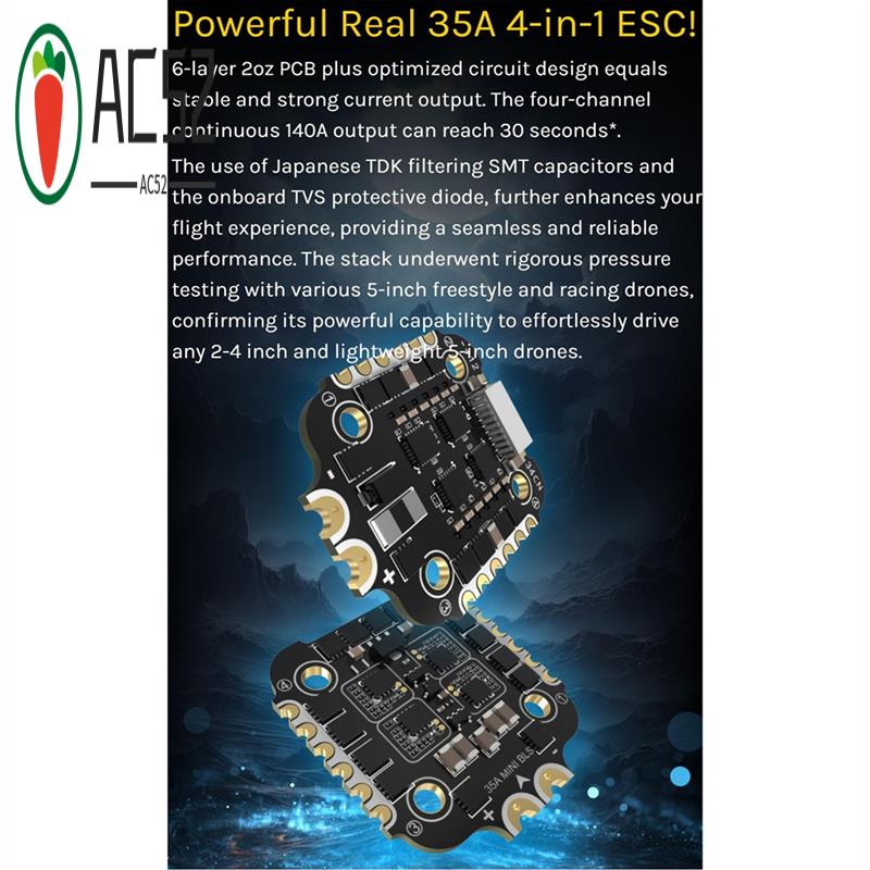 AC52-Para Speedybee F405 Mini  - Betaflight Fc reseña y precio