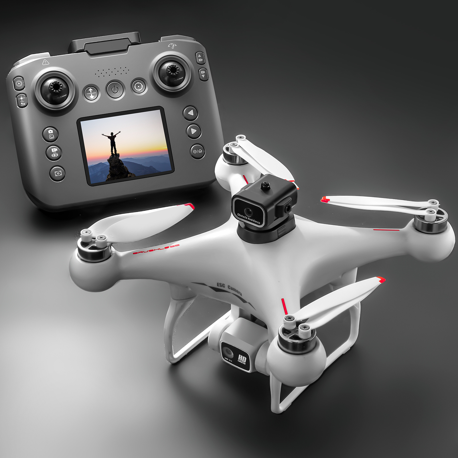 Dron ZNLYRION S116 RC con Moto - Brushed Drone Motor reseña y precio