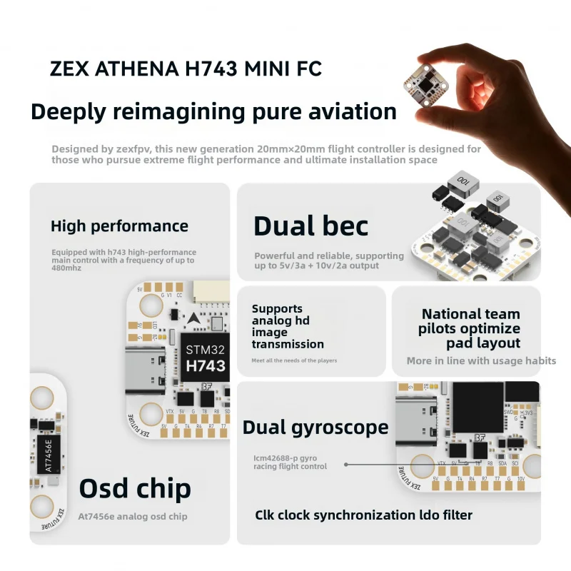 Controlador de Vuelo SkyDElZEX - Betaflight Fc reseña y precio