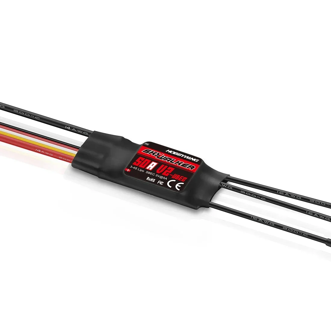 HOBBYWING Skywalker-CONTROLADO - Brushed Drone Motor reseña y precio