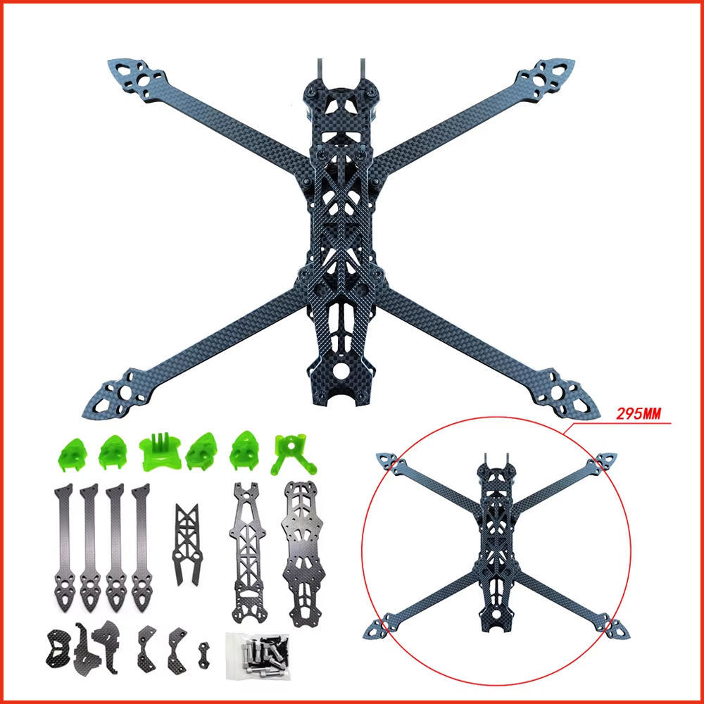 Marco de cuadricóptero de fibr - Carbon Fiber Drone Frame reseña y precio