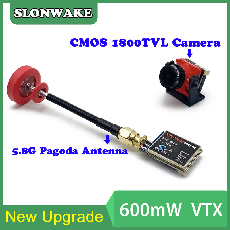 Listo para usar 5,8G 48CH 600m - Rc Transmitter reseña y precio
