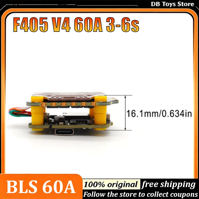 Controlador de vuelo Stack BLS - Betaflight Fc reseña y precio
