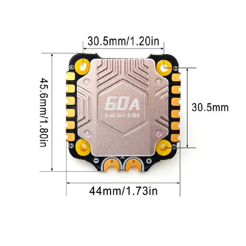 Controlador de vuelo Stack BLS - Betaflight Fc reseña y precio