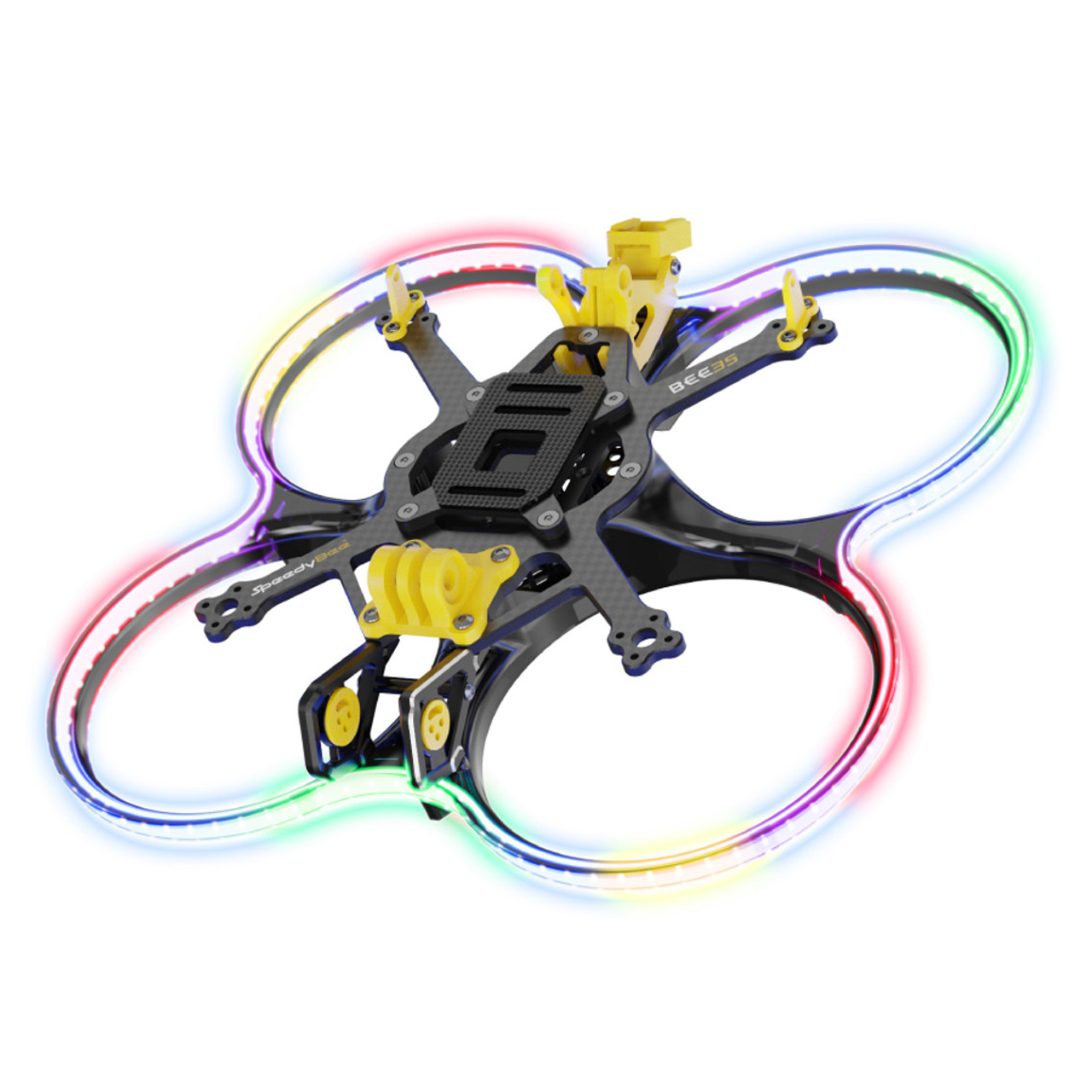 SpeedyBee Bee35 Marco FPV de 3 - Carbon Fiber Drone Frame reseña y precio