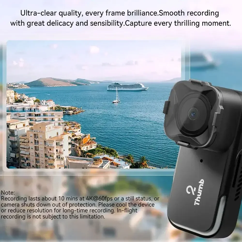 RunCam Thumb 2 4K 2.7K Nueva V - Runcam Camera reseña y precio