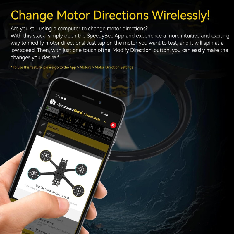 F405 Mini Stack BLS 35A 4 en 1 - F405 Flight Controller reseña y precio