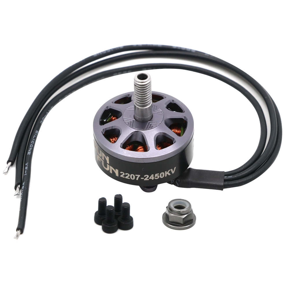 1/4 Uds Set Sun Fun 2207 Motor - Brushed Drone Motor reseña y precio