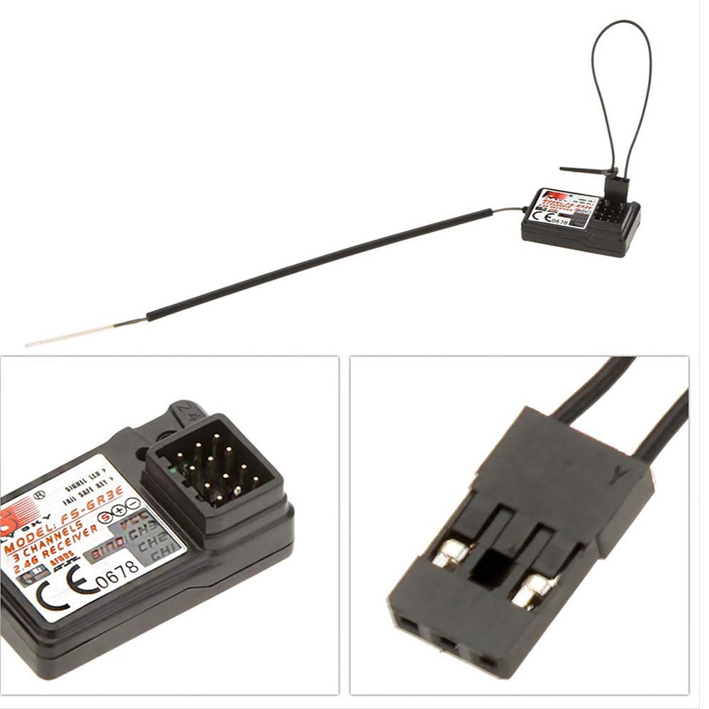 OGRC Flysky FS-GR3E AFHDS rece - Rc Transmitter reseña y precio