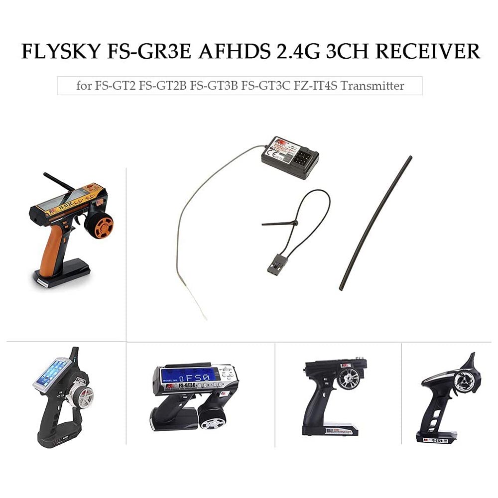 OGRC Flysky FS-GR3E AFHDS rece - Rc Transmitter reseña y precio