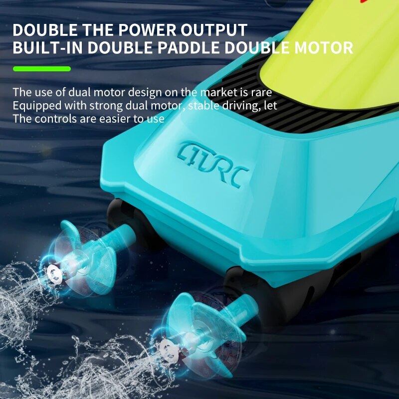 Mini barco RC de 2,4G, barco d - Radio Transmitter 2.4Ghz reseña y precio