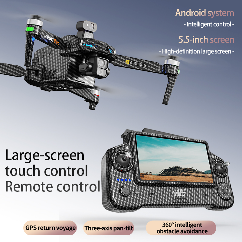 AE60 GPS Drone profesional 8K  - Brushed Drone Motor reseña y precio