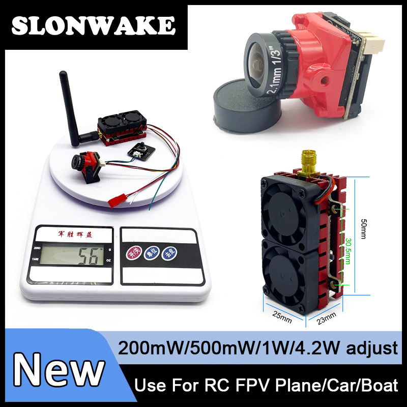 SLONWAKE 5,8G 48CH 4,2 W trans - Goggles Fpv reseña y precio