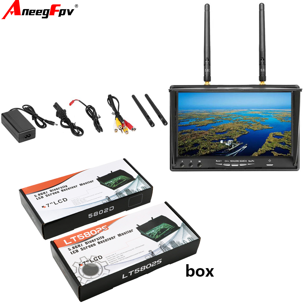 LCD5802D LCD5802S 7 pulgadas 5 - Goggles Fpv reseña y precio
