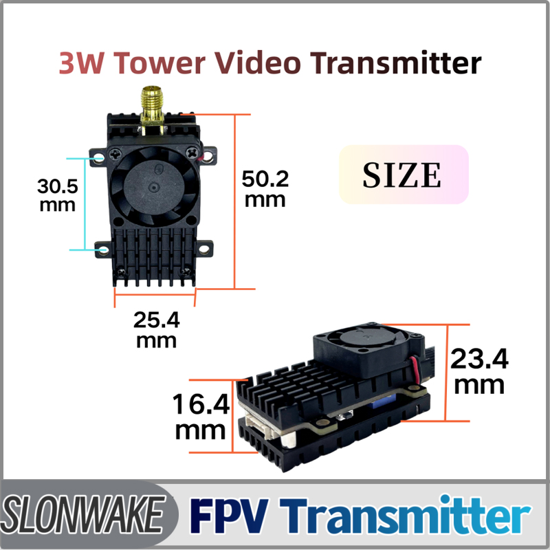 SLONWAKE 5,8G 3000mW simulació - Rc Transmitter reseña y precio