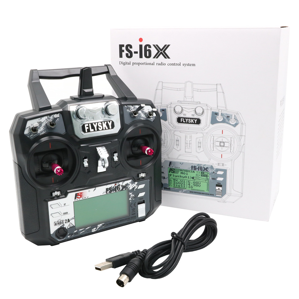 FLYSKY FS-i6X FS i6X 10CH 2,4  - Flysky Transmitter reseña y precio