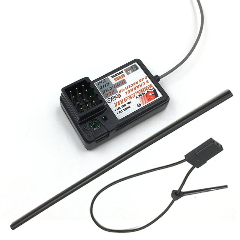 2 uds Flysky FS-GR3E AFHDS 3CH - Flysky Transmitter reseña y precio