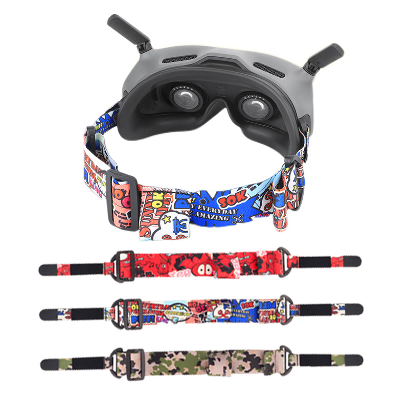 Diadema colorida, correa elást - Drone Goggles Dji reseña y precio