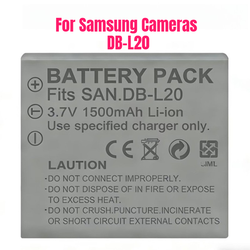 Batería DB-L20 de 3.7V y 1500m - Drone With Camera reseña y precio