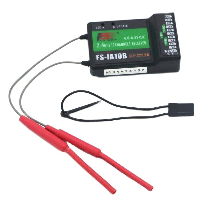 Receptor Flysky FS-iA10B 10CH  - Flysky Transmitter reseña y precio