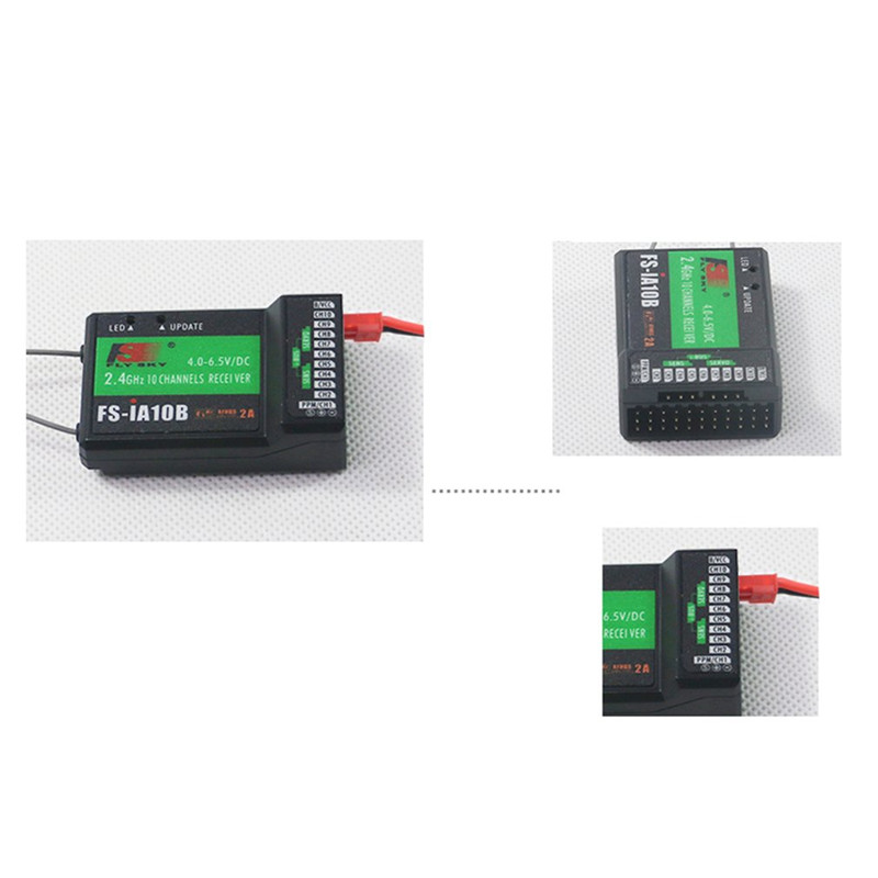 Receptor Flysky FS-iA10B 10CH  - Flysky Transmitter reseña y precio