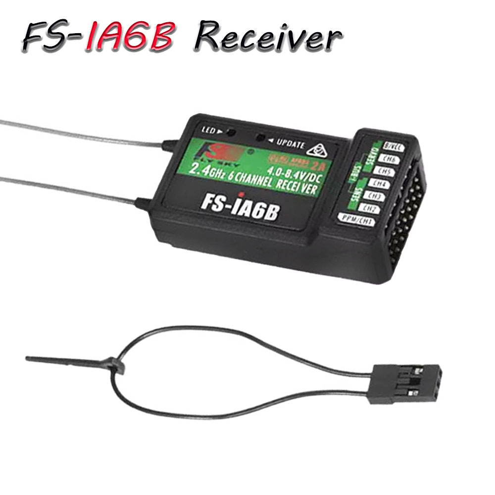 Sistema de Radio FS-i6 6CH 2.4 - Flysky Transmitter reseña y precio