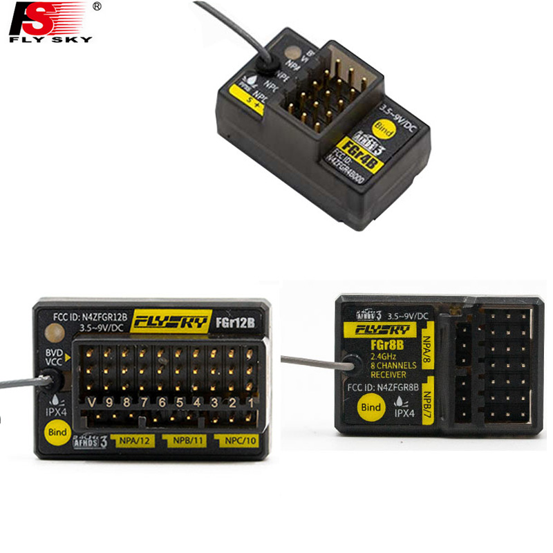 Flysky FGr4B FGr8B FGr12B 2,4  - Flysky Transmitter reseña y precio